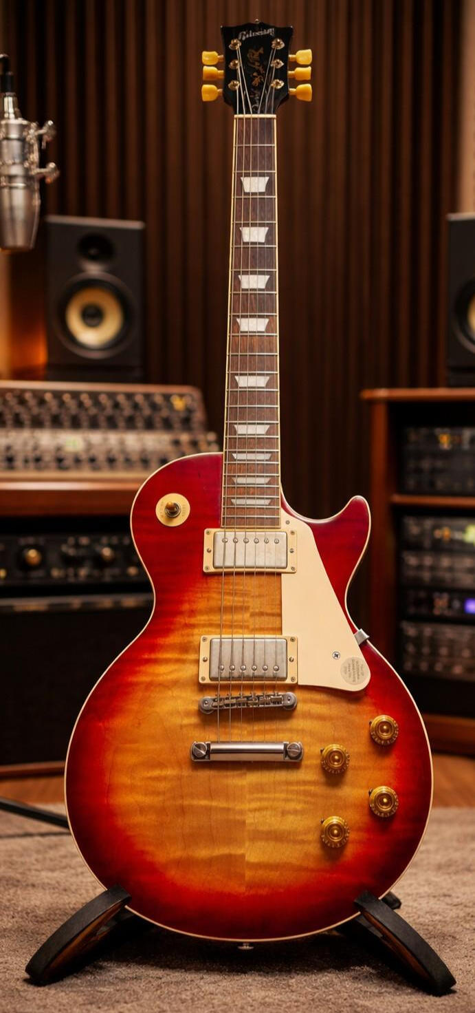 Aurora Guitar | Session Guitarist & Composer Gibson Les Paul Standard - Professional Session Recordings by Ronjon K